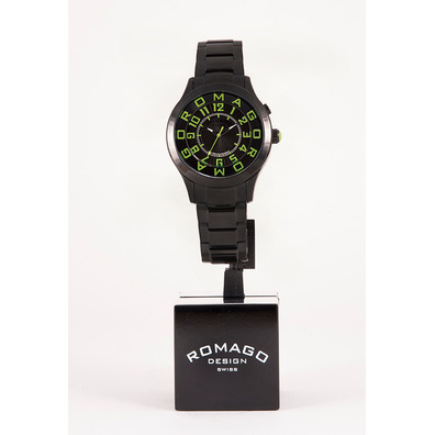 Romago Casual-Urbano Attraction Acero Verde