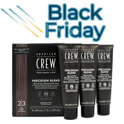 American Crew Precision Blend Castaño ceniza (5-6)